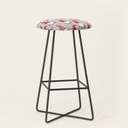 Christmas Gnomes Polka Pattern Stool Gallery Image 1