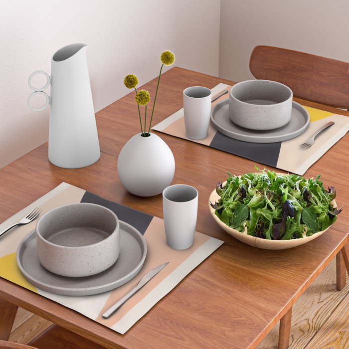 Abstract Geometric 65 Placemat Gallery Image 2