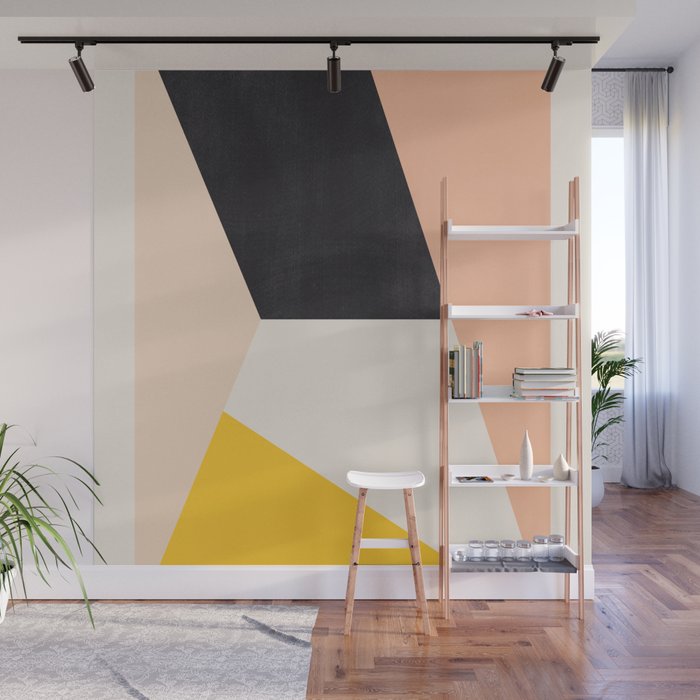 Abstract Geometric 65 Wall Mural Gallery Image 1