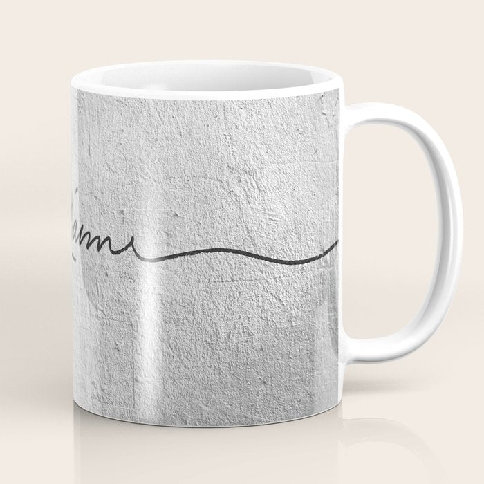 Je t'aime - Love Graffiti Art Print in France - Romantic Bedroom Decor Coffee Mug Gallery Image 1
