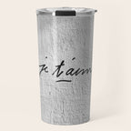 Je t'aime - Love Graffiti Art Print in France - Romantic Bedroom Decor Travel Mug Gallery Image 1