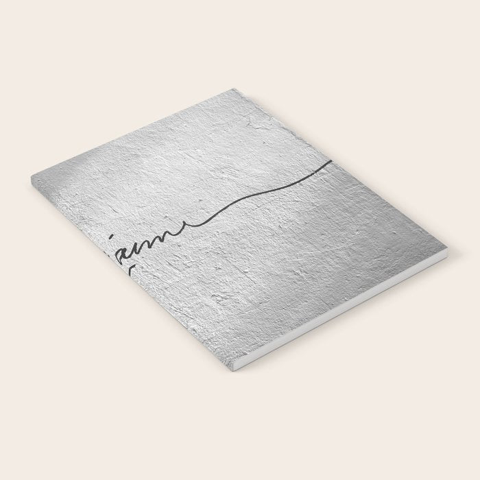 Je t'aime - Love Graffiti Art Print in France - Romantic Bedroom Decor Notebook Gallery Image 2