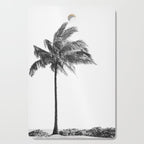 Maui Palm Tree - Black and White Photography Cutting Board Gallery Image 1
