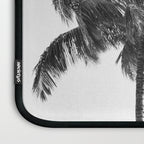Maui Palm Tree - Black and White Photography Laptop Sleeve Gallery Image 3