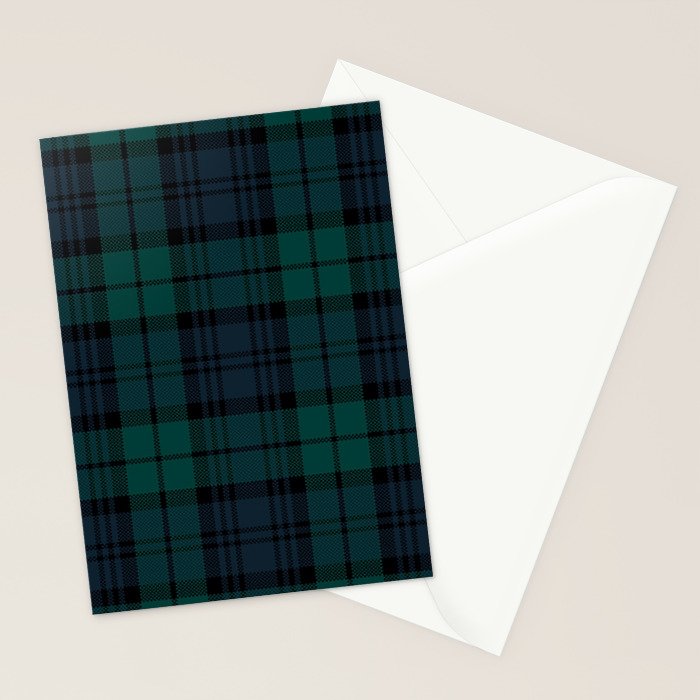 Love Tartán (2) - Black Watch Stationery Card Gallery Image 2