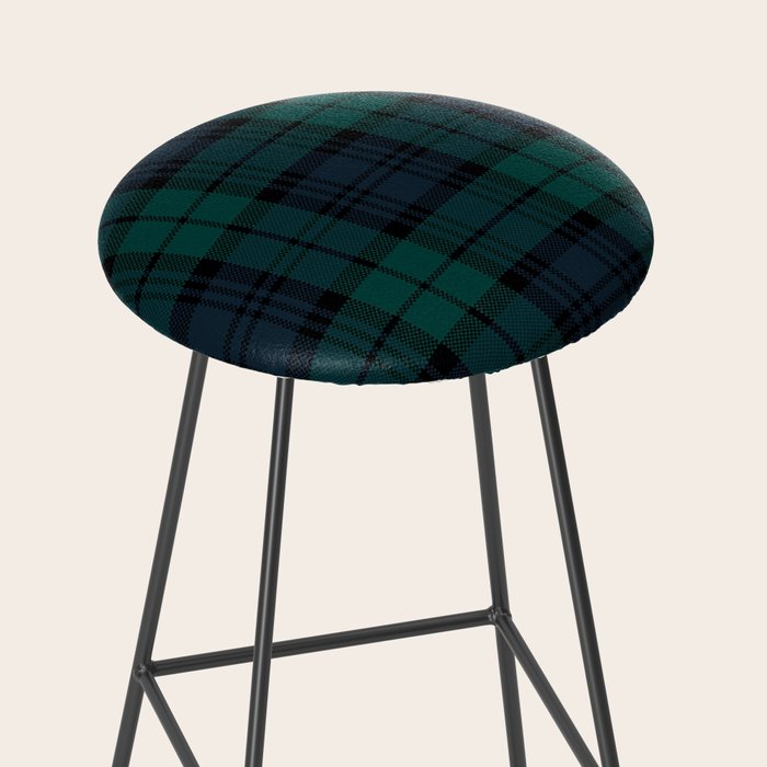 Love Tartán (2) - Black Watch Stool Gallery Image 2