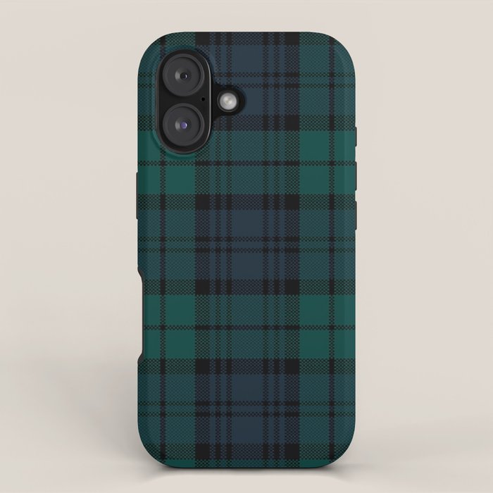 Love Tartán (2) - Black Watch iPhone Case Gallery Image 1