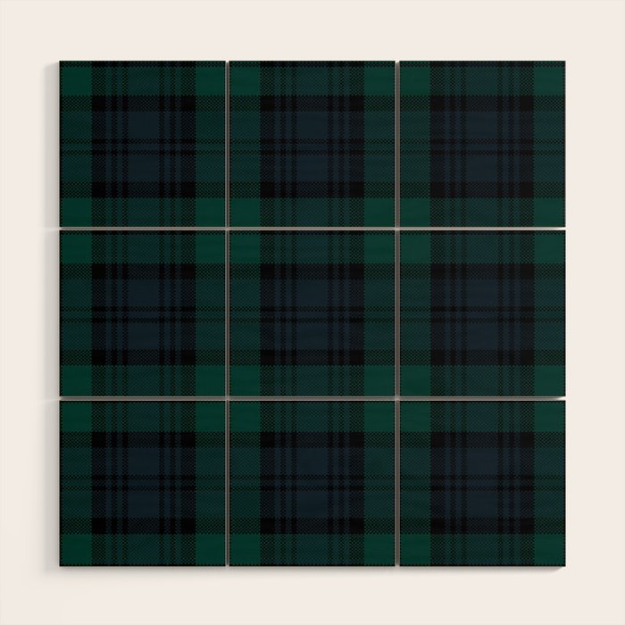 Love Tartán (2) - Black Watch Wood Wall Art Gallery Image 1