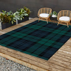 Love Tartán (2) - Black Watch Outdoor Rug Gallery Image 2