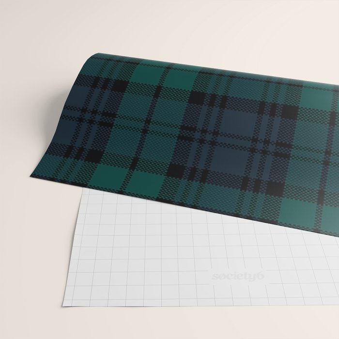 Love Tartán (2) - Black Watch Wrapping Paper Gallery Image 2
