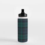Love Tartán (2) - Black Watch Water Bottle Gallery Image 2