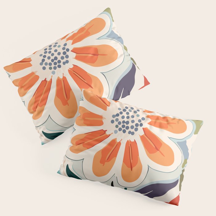 Charlotte Flower Market Print Pillow Sham Gallery Image 3
