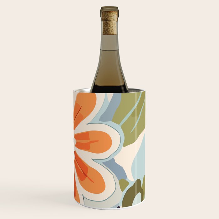 Charlotte Flower Market Print Wine Chiller Gallery Image 3