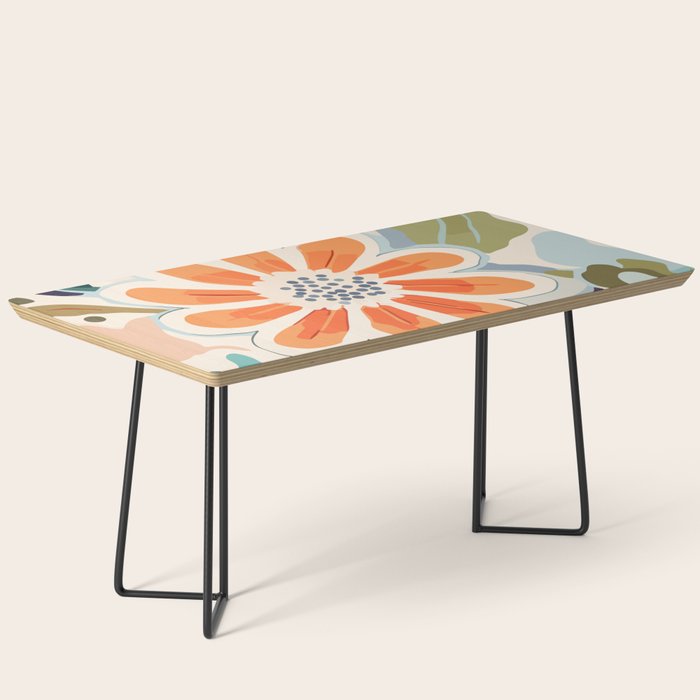 Charlotte Flower Market Print Coffee Table Gallery Image 1