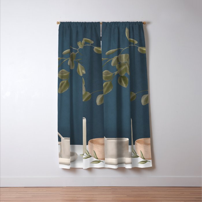 Eucalyptus I Window Curtain Gallery Image 3