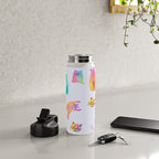 Rainbow Cats Pastel Water Bottle Gallery Image 4