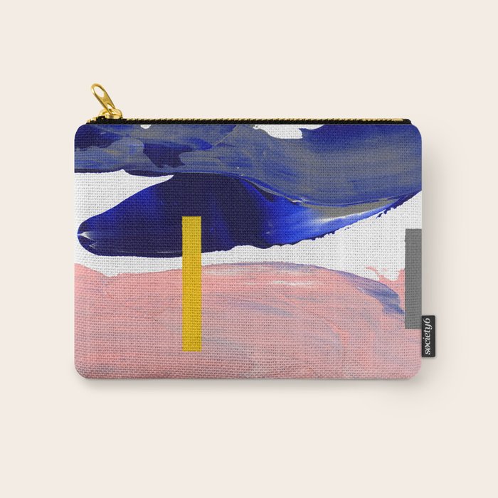 Untitled (Abstract Composition 2017008) Carry All Pouch Gallery Image 1