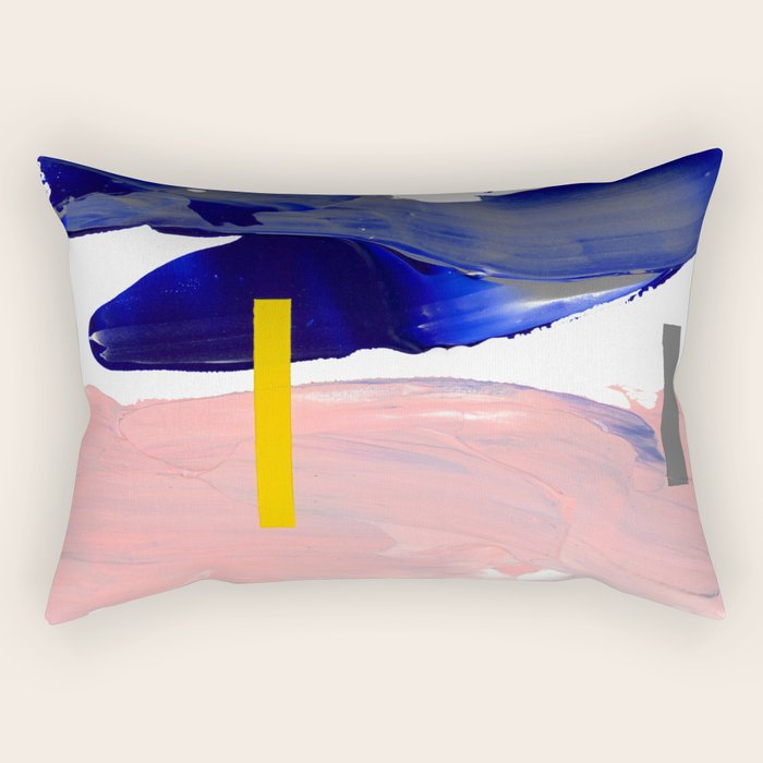 Untitled (Abstract Composition 2017008) Rectangular Pillow Gallery Image 2