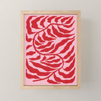 Wild Ferns: Wine Edition Mini Art Print Gallery Image 1