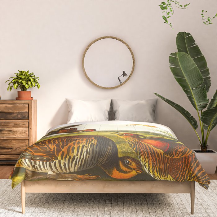 Pinnated Grouse Bird Comforter Gallery Image 3