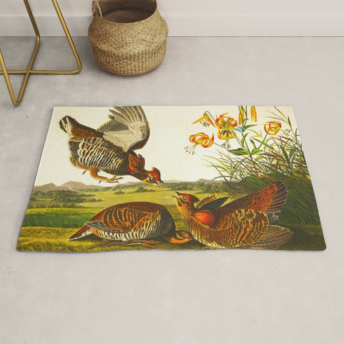 Pinnated Grouse Bird Rug Gallery Image 1