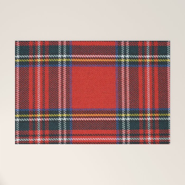 Love Tartán (5) - Stewart Royal Welcome Mat Gallery Image 1