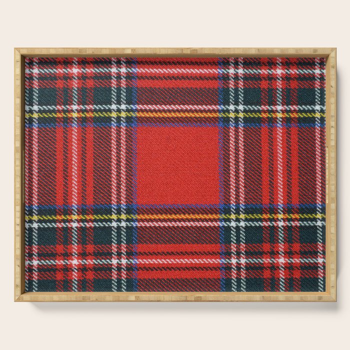 Love Tartán (5) - Stewart Royal Serving Tray Gallery Image 1