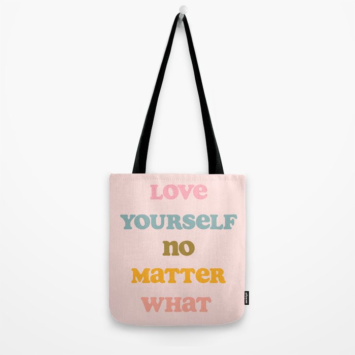 Love Yourself Art Print Tote Bag Gallery Image 2