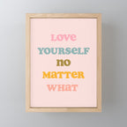 Love Yourself Art Print Mini Art Print Gallery Image 1