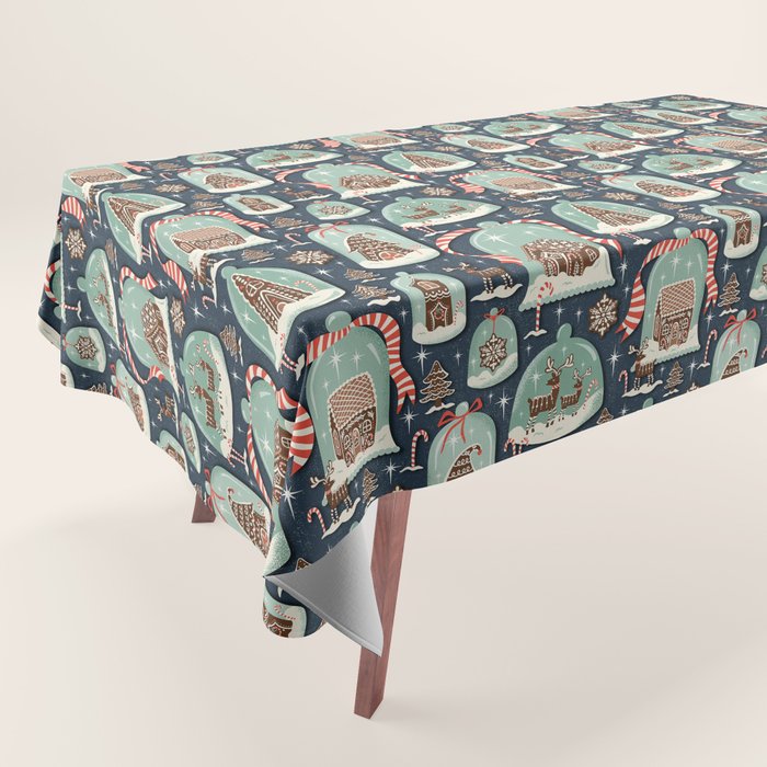 Gingerbread Village Tablecloth Gallery Image 1