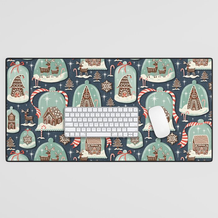 Gingerbread Village Desk Mat Gallery Image 1