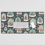 Gingerbread Village Desk Mat Gallery Image 1