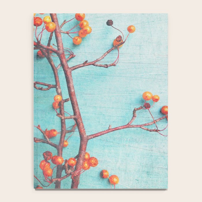 She Hung Her Dreams on Branches - autumn botanical still life photo cottage decor Notebook Gallery Image 4