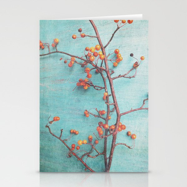 She Hung Her Dreams on Branches - autumn botanical still life photo cottage decor Stationery Card Gallery Image 1
