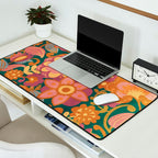 70s pattern Desk Mat Gallery Image 2