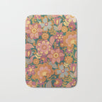 70s pattern Bath Mat Gallery Image 1