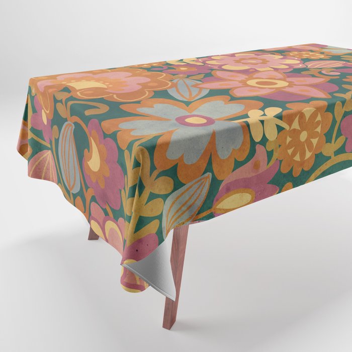 70s pattern Tablecloth Gallery Image 1