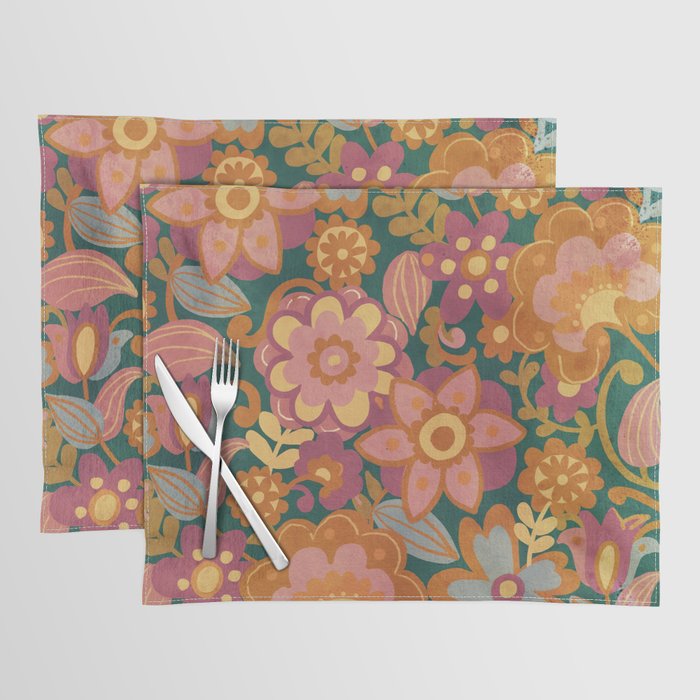 70s pattern Placemat Gallery Image 1
