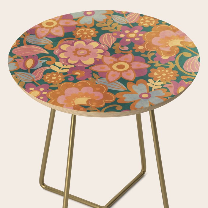 70s pattern Side Table Gallery Image 2