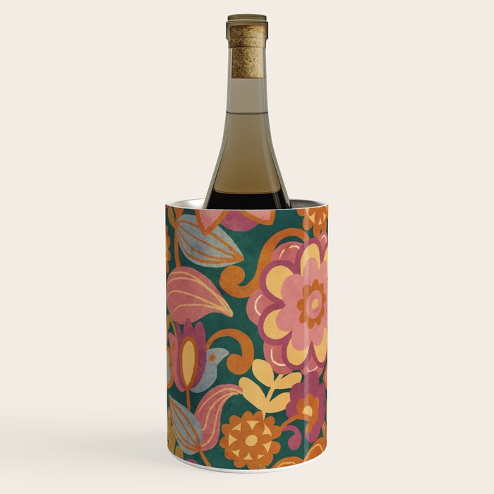 70s pattern Wine Chiller Gallery Image 2