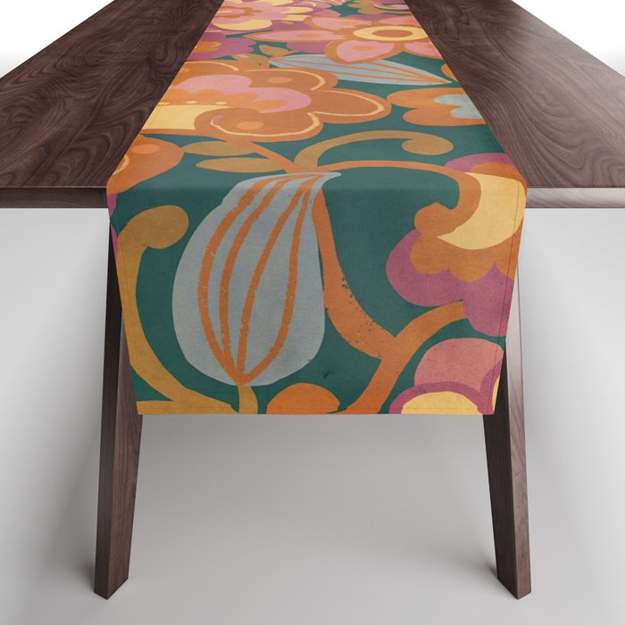 70s pattern Table Runner Gallery Image 1