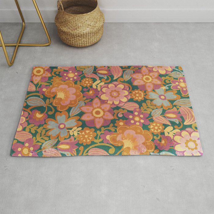 70s pattern Rug Gallery Image 1