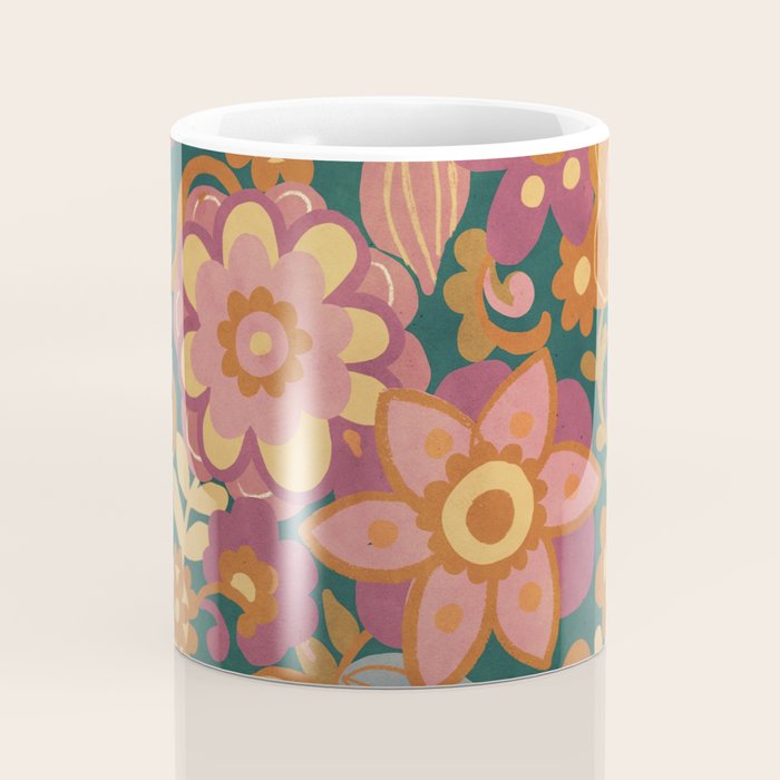 70s pattern Coffee Mug Gallery Image 4