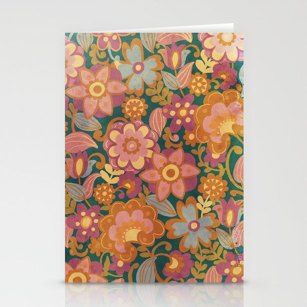 70s pattern Stationery Card Gallery Image 2