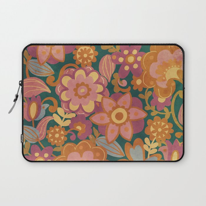 70s pattern Laptop Sleeve Gallery Image 1