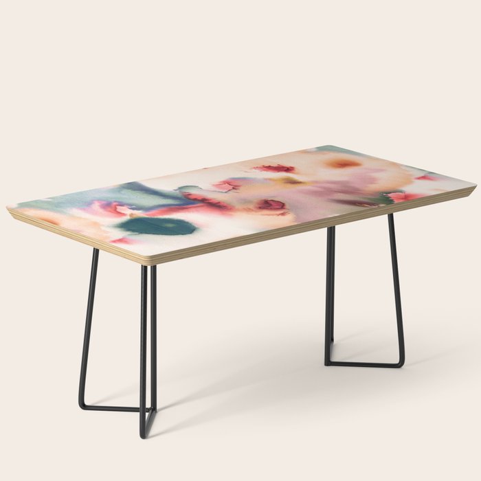 Abstract Watercolor Dreamy Autumn Painting Romantic Botanica Coffee Table Gallery Image 1