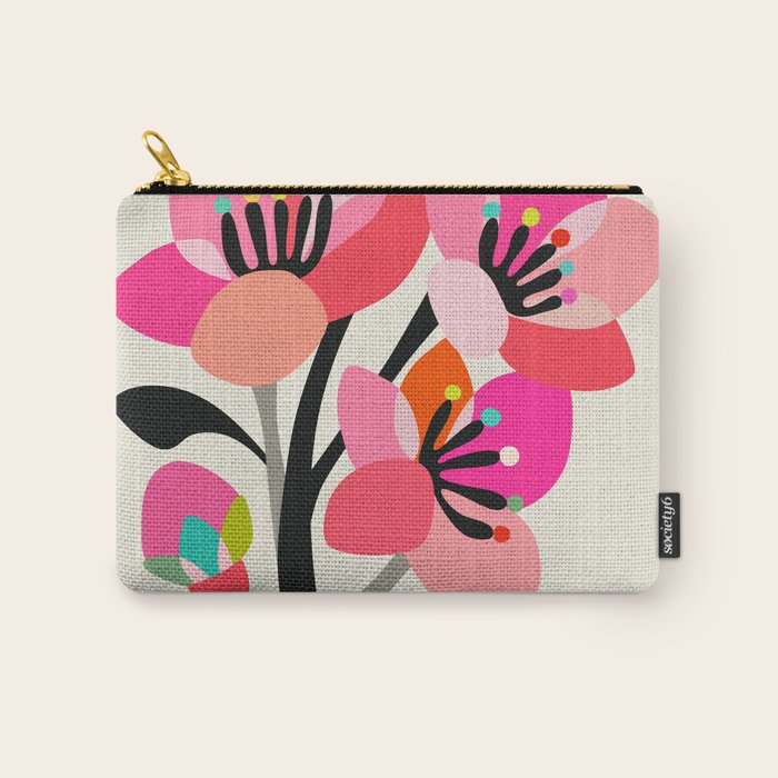 Cherry Blossoms Carry All Pouch Gallery Image 1