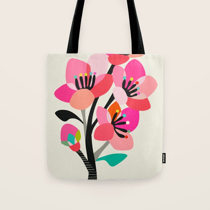 Cherry Blossoms Tote Bag Gallery Image 1