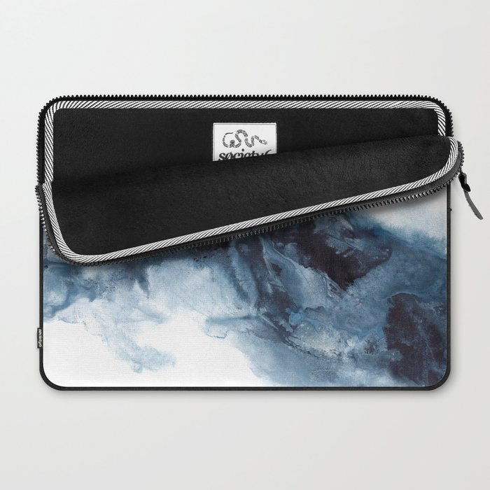 Indigo Depths No. 1 Laptop Sleeve Gallery Image 2