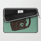 World Domination for Cats (Green) Laptop Sleeve Gallery Image 2